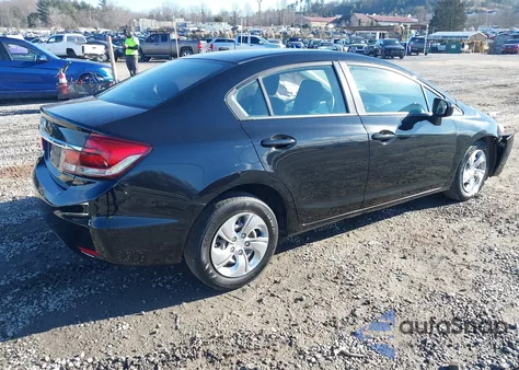 2015 Honda Civic Lx из США, поврежденный, VIN 2HGFB2F54FH565635